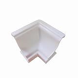 Cantoneira P Moldura Forro PVC 25 Peças Interno BRANCO