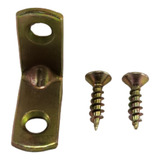 Cantoneira Para Móveis 25x25 Mm Reforço C 20 Parafusos