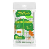 Canudo Comum Biodegradável 19 5cm Strawplast Com 100 Unidades Cor Transparente
