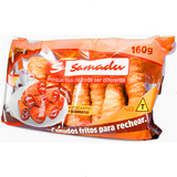 Canudos Fritos Para Rechear Samadu Crocante 160g 16 Unidades
