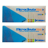 Cânula Preenchimento Facial 22g X 50mm Fabinject 2cx C 20 Unidades