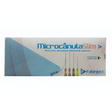 Cânula Preenchimento Slim Fabinject 22g X 50mm 10 Un