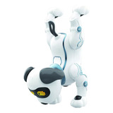 Cão Robô Inteligente Programável Acrobata Som Música Voz