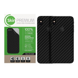 Capa Adesivo Fibra Carbono iPhone XS
