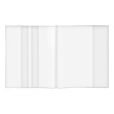 Capa Ajustável Para Livros E Cadernos Kit Com 12 Unidades