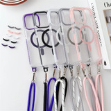 Capa Alça Crossbody Lente Camera Para iPhone 15 Tds Modelo