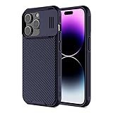 Capa Anti Impacto Nillkin Modelo CamShield Pro Compatível Com IPhone 14 Pro Max 6 7 Pol Roxo 