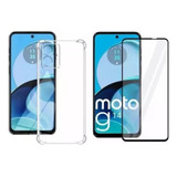 Capa Anti Shock Película 3d Para Motorola Todos Modelos