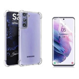 Capa Antishock Reforçada Compatível Galaxy S21 Ultra p Gel