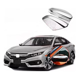 Capa Aplique Cromado Retrovisor Honda Civic G10 2017 2021