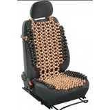 Capa Assento Encosto Massageadora Automovel Bolinhas Madeira