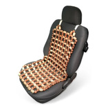 Capa Assento Encosto Massageadora Automóvel Bolinhas Madeira