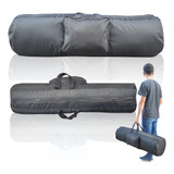 Capa Bag Acolchoada Luxo P Ferragens Pedestais Bateria Stay