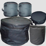 Capa Bag Bateria Bumbo 22 4 Peças Ferragem 120 Cm