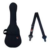 Capa Bag Case Guitarra Acolchoada Luxo Correia Bonga