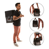 Capa Bag Case P Cajón Reto Com Alça Mochila Witler Drums