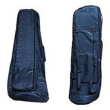Capa Bag Extra Luxo Trombone Vara Baixo Com Rotor Reforçada