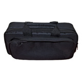 Capa Bag Flauta Transversal Extra Luxo Bolso Preto Reforçada