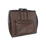Capa Bag Gaita- Sanfona- Acordeon 120 Baixos Couro Sintético Soler Capas