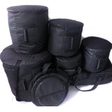 Capa Bag Para Bateria Musical Kit 8 Peça Completa Extra Luxo