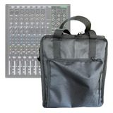 Capa Bag Para Mesa Som Mixer Mackie Profx12 12 Canais Luxo