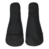 Capa Bag Para Ukulele Soprano Simples Com Bolso E Alça