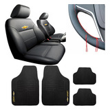 Capa Banco Carro Tapete Volante Prisma Maxx 2009 2010