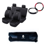 Capa Banco Couro Renault Clio Jogo Dianteiro
