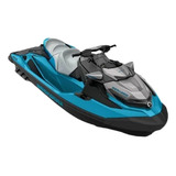 Capa Banco Jet Ski Sea Doo Gtx 170 2020 Prata azul