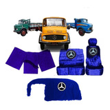 Capa Banco Painel Cortina Caminhão Mercedes Benz 1113 Chinil
