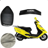 Capa Banco Suzuki Burgman 125 I 2012 A 2016 Original C Logo