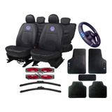 Capa Bancos Automotivos Couro Carro Vw Gol G2 G3 G4 G5 G6
