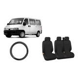 Capa Bancos Tecido Grosso Van Peugeot Boxer Furgao 2005 2011