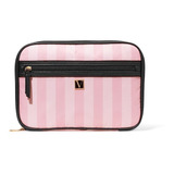 Capa Bolsa Victorias Secret Para Tablet iPad Listrada Rosa
