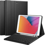 Capa Book Spen + Teclado - Compatível iPad 7 8 9 Tela 10.2