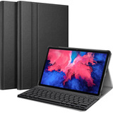 Capa Book Teclado Sem Fio Para Lenovo Tab P11 P11 Plus