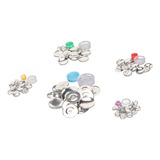 Capa Botões Kit Inicial Button Diy Handcraft Flat Back