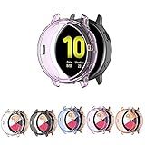 Capa Bumper Case Para Samsung Galaxy Watch Active 2 40mm SM R835 E SM R830 Marca Ltimports Roxo 