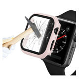 Capa Bumper Vidro Temperado Compatível Apple Watch Premium
