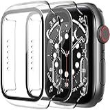 Capa Bumper Vidro Temperado Compatível Com Relogio Apple Watch Series 7 41MM E 45MM 41MM Transparente 