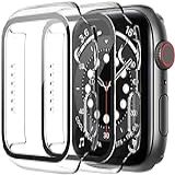 Capa Bumper Vidro Temperado Compatível Com Relogio Apple Watch Series 7 41MM E 45MM 45MM Transparente 