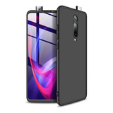 Capa Capinha 360 Xiaomi Mi 9t Redmi K20 E K20 Pro Anti Shock Cor Todo Preto