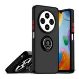 Capa Capinha Anti Impacto Anel Metal Para Xiaomi Redmi 14c