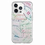 Capa Capinha Anti Impacto Para Celulares Apple Estampa Passaporte Iphone 11 