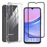 Capa Capinha Anti Impacto Película 3d Para Samsung A15 5g
