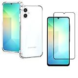 Capa Capinha Anti Impacto Película De Vidro Temperado 3D Compatível Com Samsung Galaxy A06 Tela De 6 7 Polegadas Hard Glass Store 