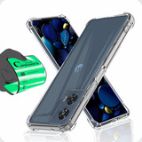 Capa Capinha Anti Shock Película Para Moto Edge 50 Fusion