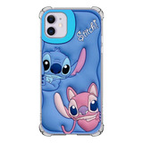 Capa Capinha Anti Shock Personalizada Lilo E Stitch Aloha Ii
