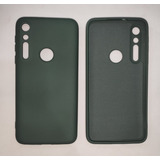 Capa Capinha Aveludada Prot Câmera Compatível Moto G8 Play