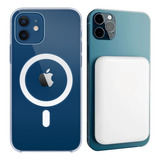 Capa Capinha Carregador Indução Para iPhone 11 12 13 14pro